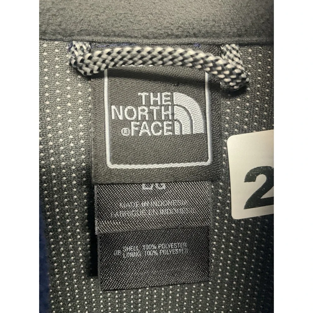 The North Face Vest Men's XL Windwall Fleece Sleeveless Full Zip Navy Blue